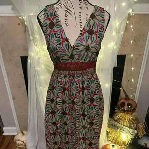 Chadwicks Women’s Maxi Dress. Size 8P. 100% Cotton. Sleeveless. Preowned.